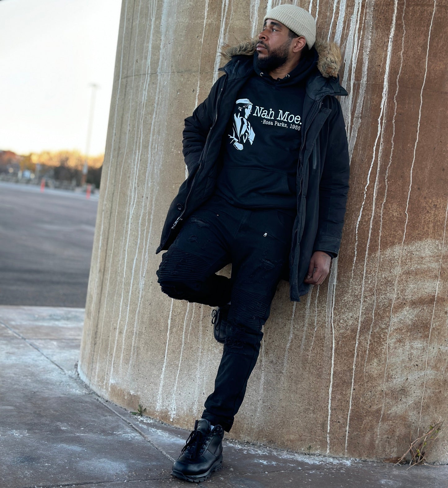 "NAH MOE" Rosa Parks Hoodie