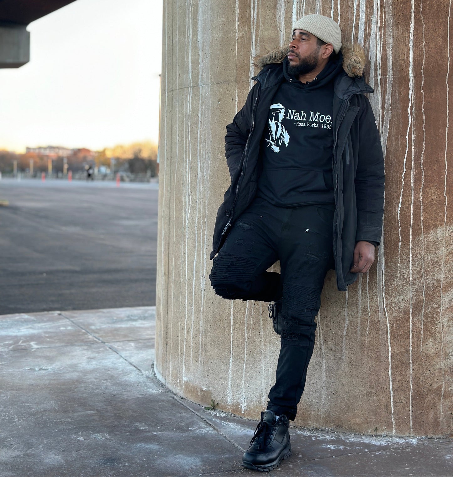 "NAH MOE" Rosa Parks Hoodie