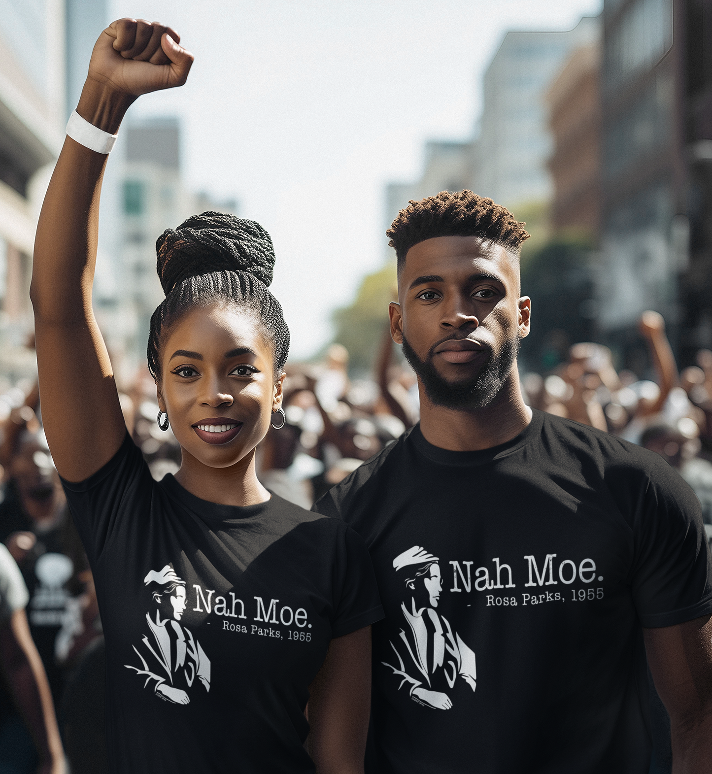 "NAH MOE" Rosa Parks T-Shirt
